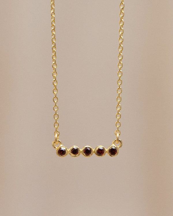 Umiko Necklace with Five Stones