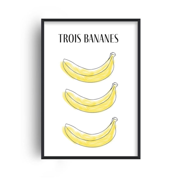 Trois Bananes Print