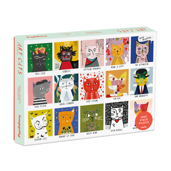 Art Cats 1000pc Jigsaw Puzzle