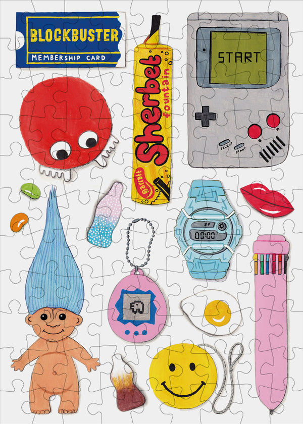 In the 90's 99 Piece Mini Jigsaw