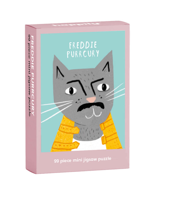 Freddie Purrcury 99 Piece Mini Jigsaw