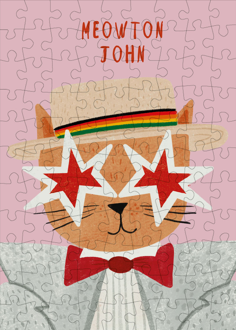 Meowton John 99piece Mini Jigsaw Puzzle
