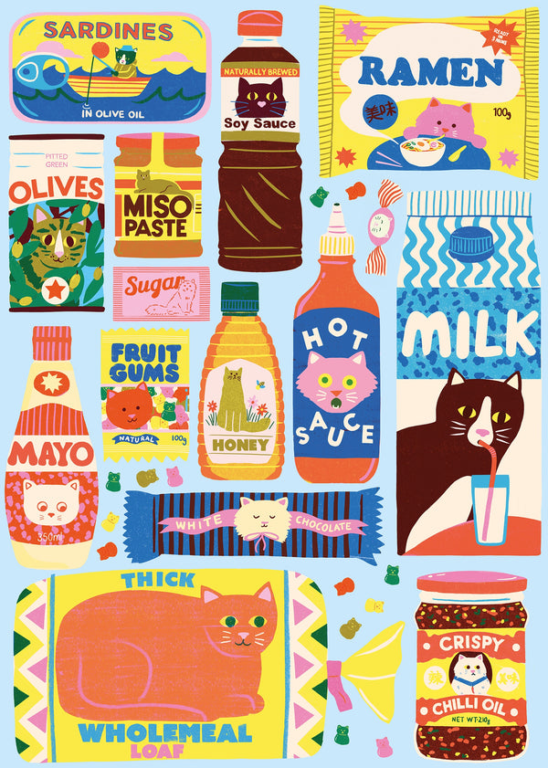 Cat Food Jigsaw Puzzle