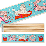 Christmas Poodles Long Matches