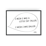 I Wish Retro Retro Music Home Decor Wall Art Print : A4
