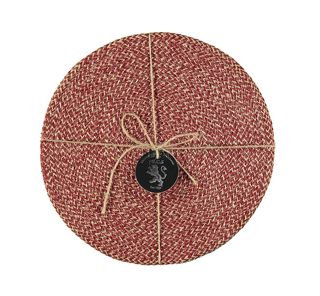 Set of Four Jute Placemats
