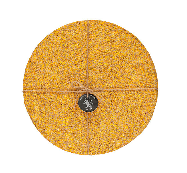 Set of Four Jute Placemats