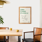 Libre Comme Un Oiseau (Free as a Bird) Art Print
