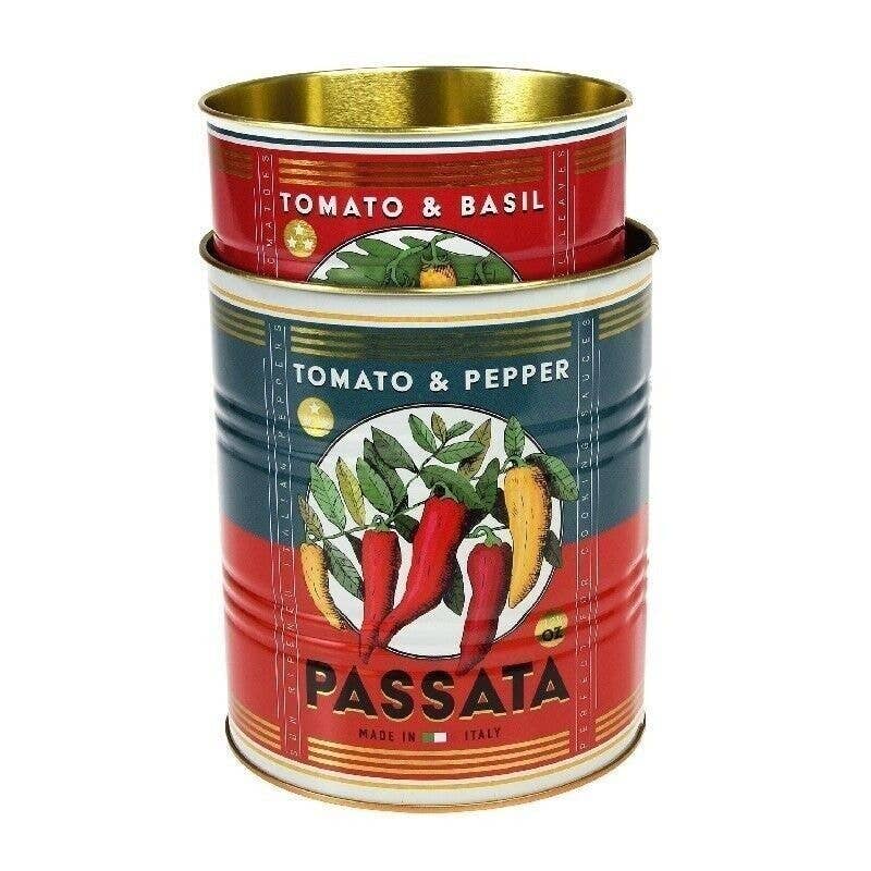 Storage Tins (Set of 2) - Passata