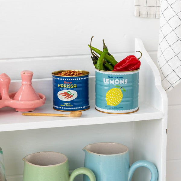 Mini Storage Tins (Set of 2) - Lemons And Harissa