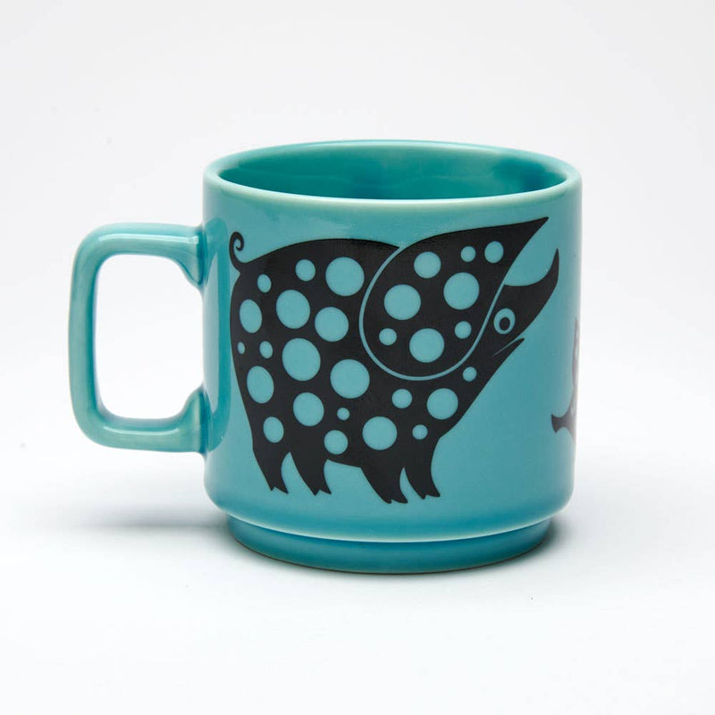 Magpie x Hornsea Mug Piggie Family