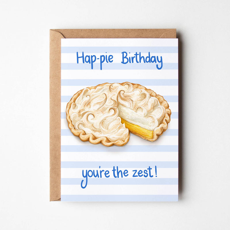 Lemon Meringue Birthday Card