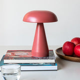 Touch dimmable mushroom table lamp - Peach