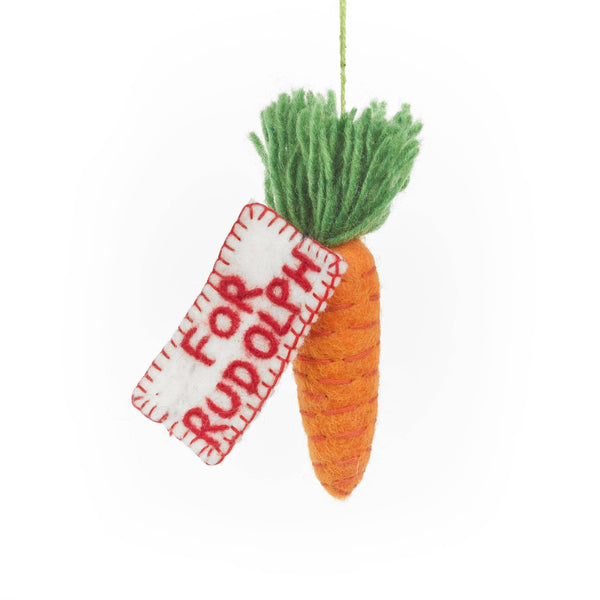 Handmade Felt Snack for Rudolph Christmas Decoration