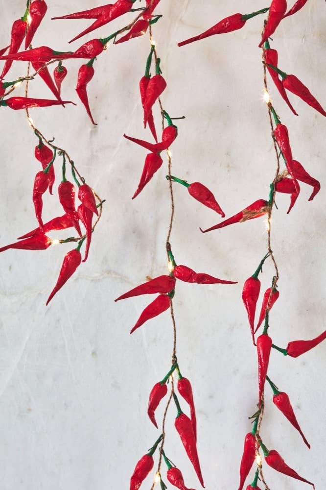 Chilli Pepper String of Lights