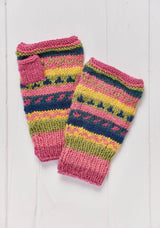 Pokhara Handwarmers, handknit