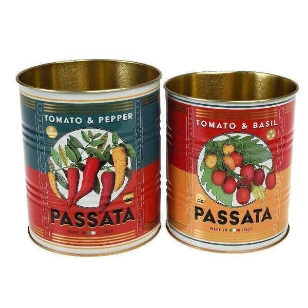 Storage Tins (Set of 2) - Passata