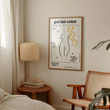 Gold Dust Woman Retro Giclée Art Print: A3