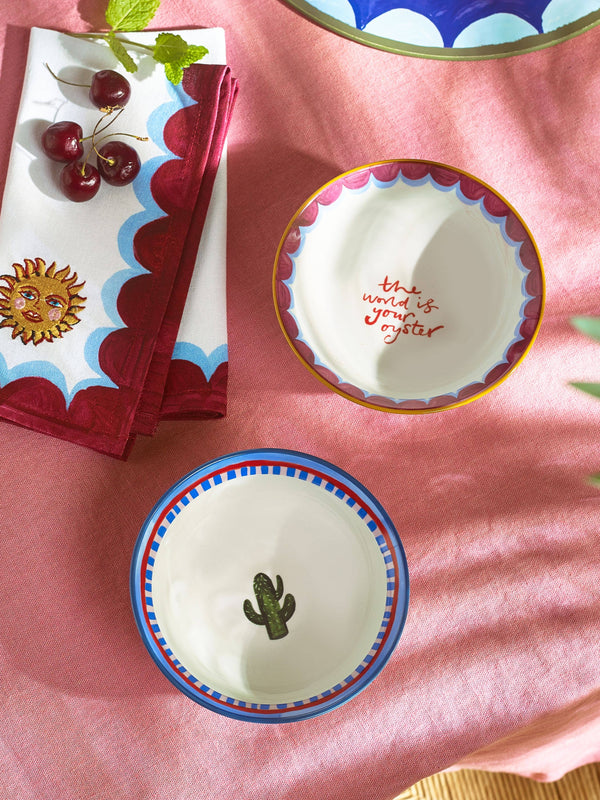 Eleanor Bowmer Cactus Nibble Bowl