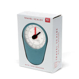 Travel Scales With Tape Measure - Petrol Blue