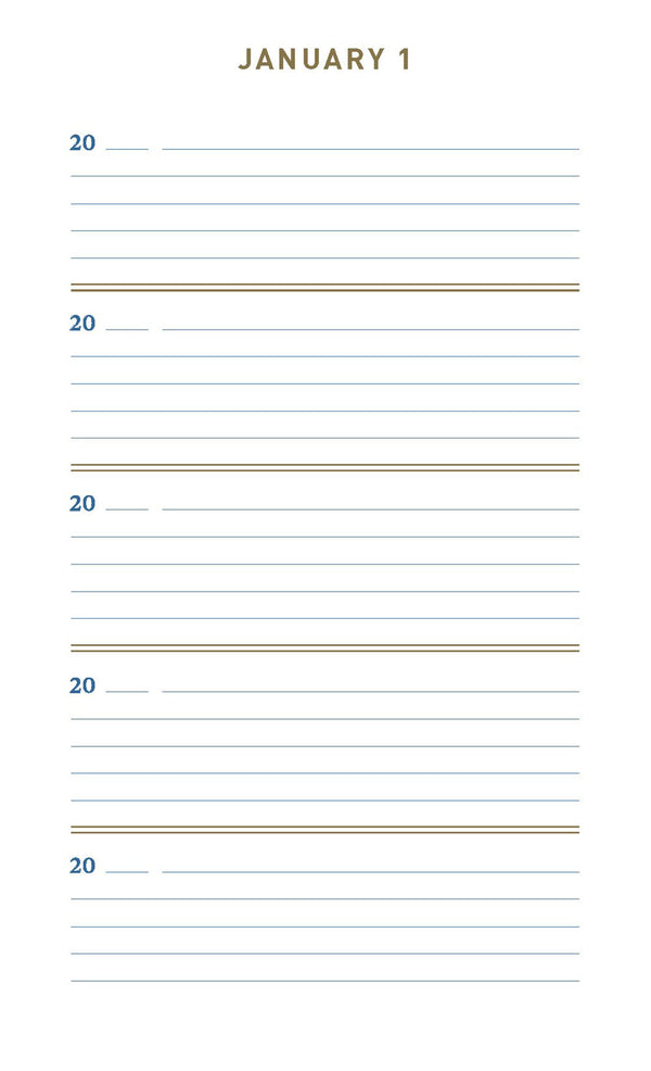 One Line a Day: 5 Year Memory Book