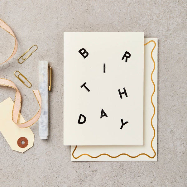 Birthday Scatter Greeting Card