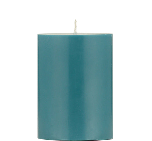 Short Block Pillar Candles - 10cm