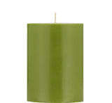 Short Block Pillar Candles - 10cm