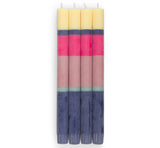 Brand New Striped Candles