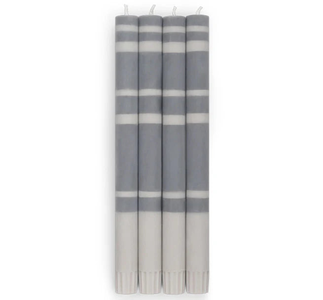 Brand New Striped Candles