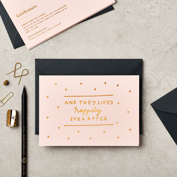 Happily Ever After Foiled Card