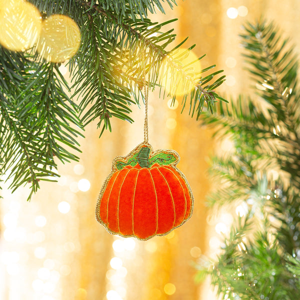 Pumpkin Zari Decoration