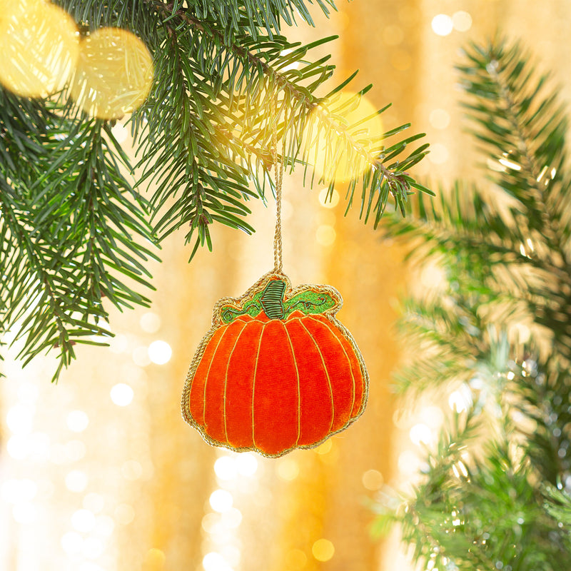 Pumpkin Zari Decoration