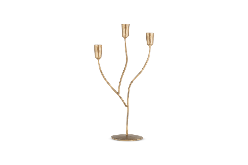 Palani Antique Brass Candelabra