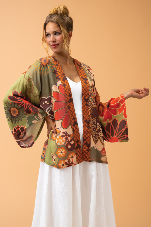 70's Kaleidoscope Kimono Jacket