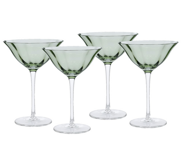 Scallop Rim Cocktail Glass (Pair)