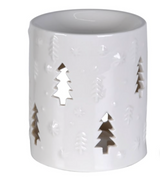 Festive Ceramic Wax Melt Burner