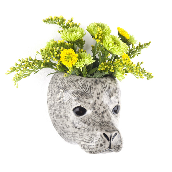 Harbour Seal Small Wall Vase