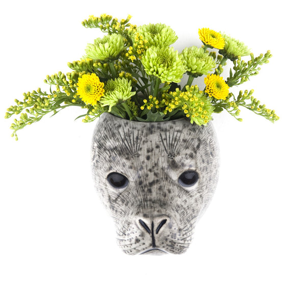Harbour Seal Small Wall Vase