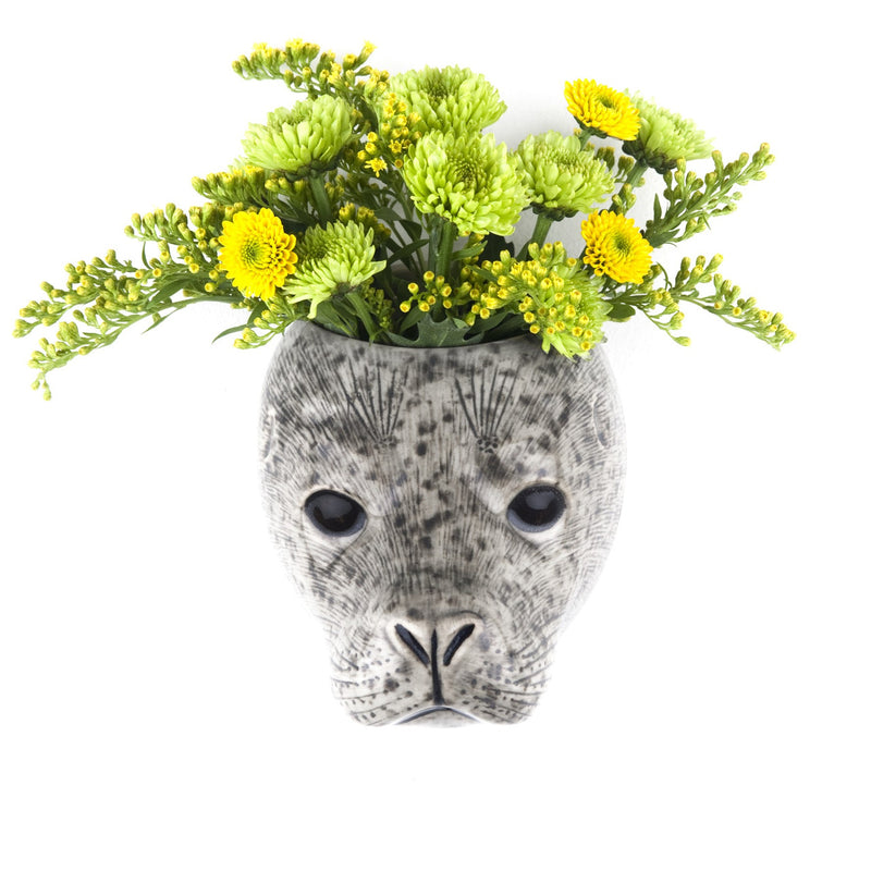 Harbour Seal Small Wall Vase