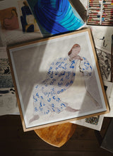 Rose, by Sofia Lind. Framed Print