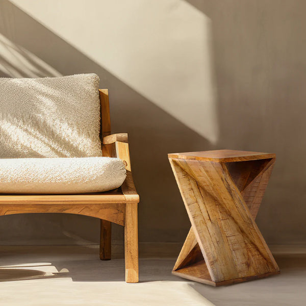 Twist End Table