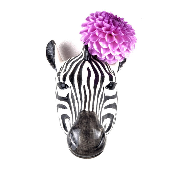 Zebra Wall Vase