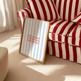 Start A Revolution From My Bed Oasis Retro Music Giclée Art: A3