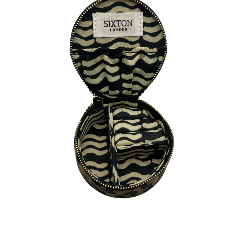 Jewellery Travel Pot in leopard print