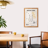 Gold Dust Woman Retro Giclée Art Print: A3