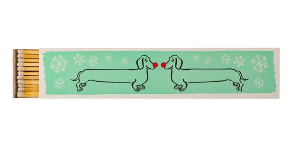 Holiday Dachshunds Long Matches
