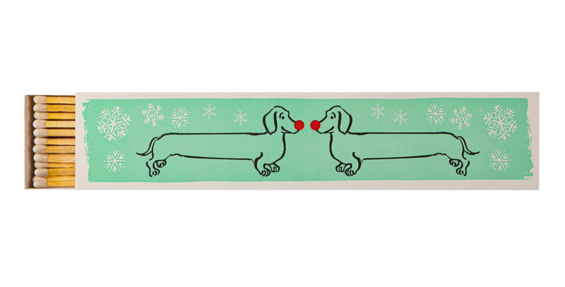 Holiday Dachshunds Long Matches