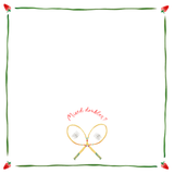 Mixed Doubles / Second Serve - Linen Napkin Set