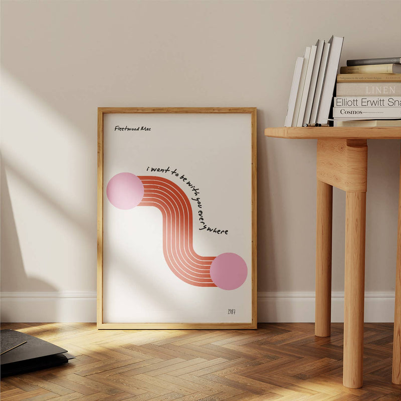 Everywhere by Fleetwood Mac Giclée Art Print: A3